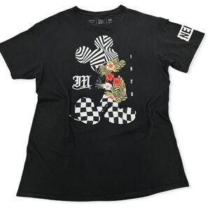Disney Collection by Neff Mickey Mouse Checker Print Cotton Tee
